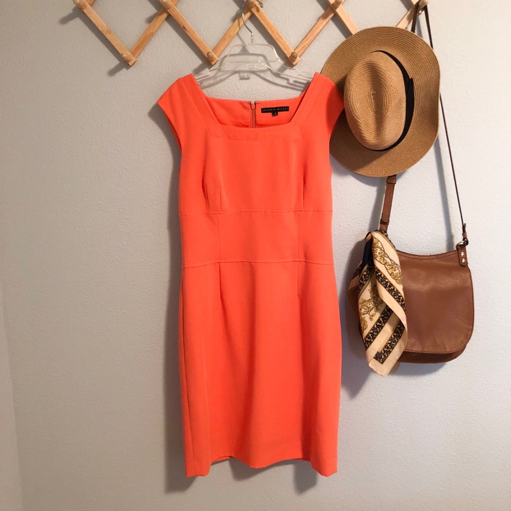 Antonio Melani orange dress
